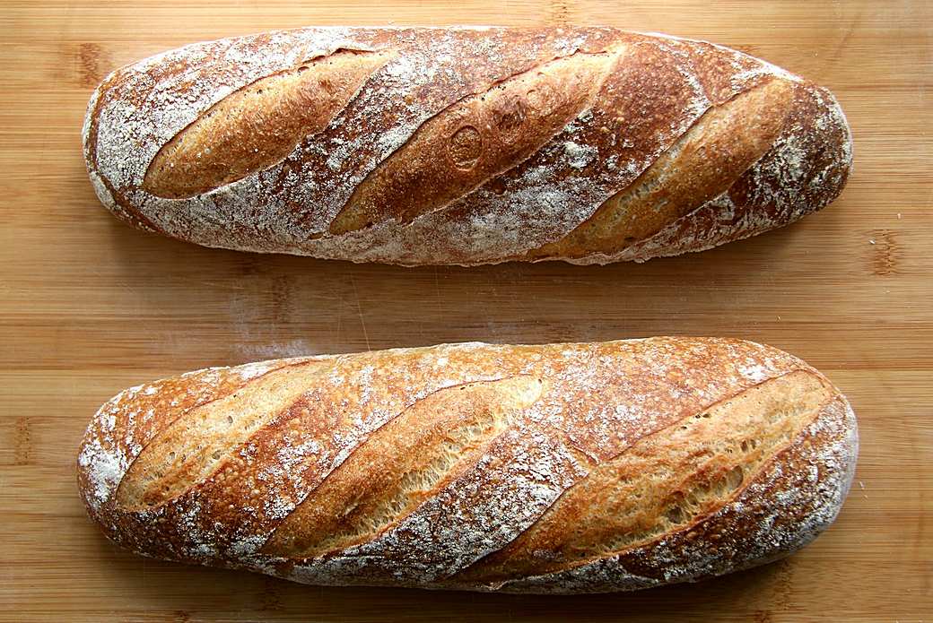 Sourdough bread loaves