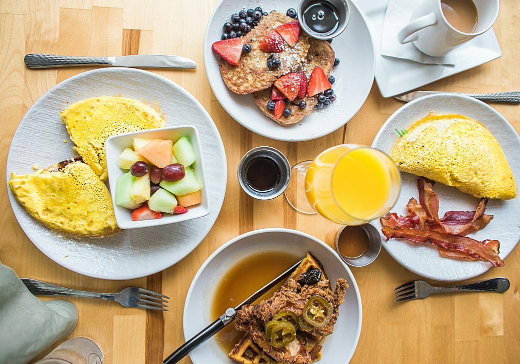 Breakfast plate
